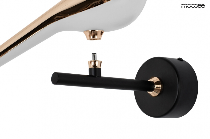 Aplica de perete BIRD aurie, ST-9008-W - Step [4]