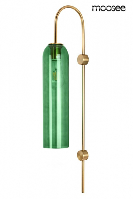 Aplica de perete MOOSEE SLACK auriu / verde, MSE010100342 - King [1]