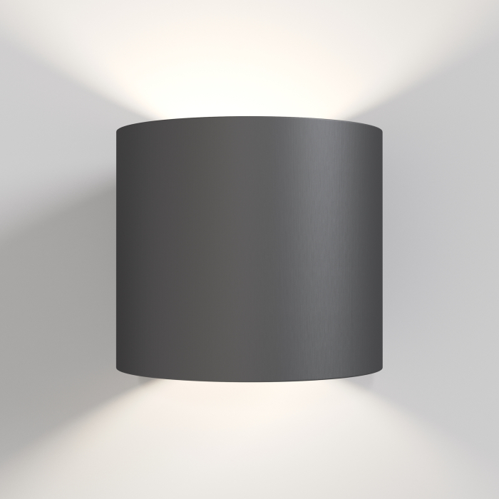 Aplică de perete Rond, Aluminiu Negru, 5W, MAYTONI C066WL-01B [6]