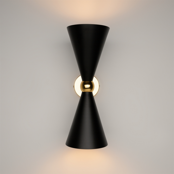 Aplică de perete Vesper, Metal Auriu, 40W, Maytoni MOD108WL-02GB [2]