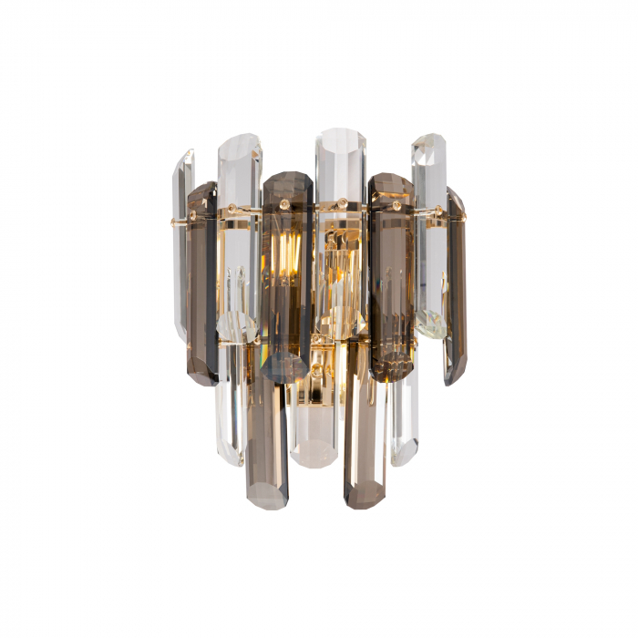 Aplica Flare DIA200WL-02G, 2xE14, aurie+transparenta, IP20, Maytoni [3]
