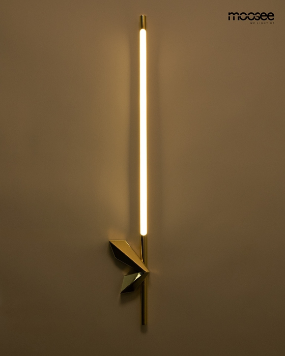 Aplică Espada 11x4x87 cm, Auriu - Moosee [4]