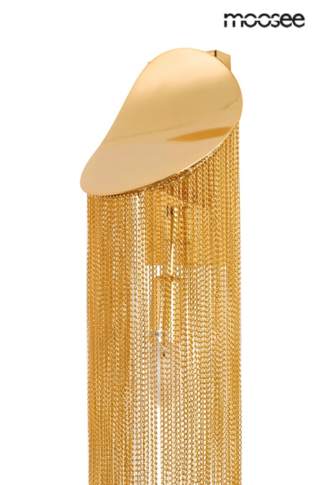 Aplică Lambada 15x14x64 cm, Metal Auriu - Moosee [7]