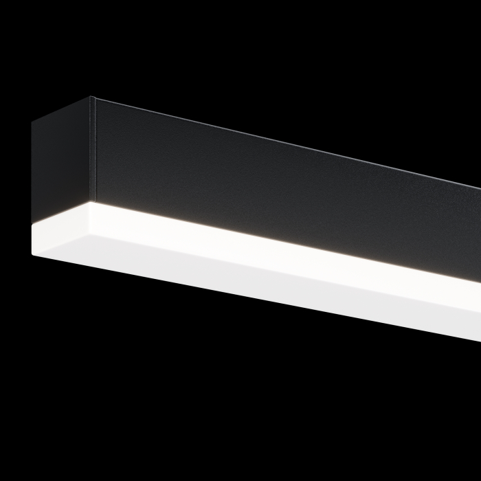 Aplica LED Fichte MIR012WL-L14B4K, 14W, 950lm, lumina neutra, IP20, neagra, Maytoni [1]