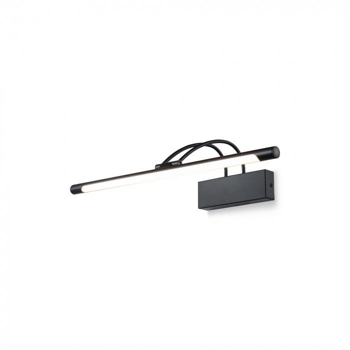 Aplica LED Finelli MIR004WL-L12B, 12W, 800lm, lumina calda, IP20, neagra, Maytoni [3]