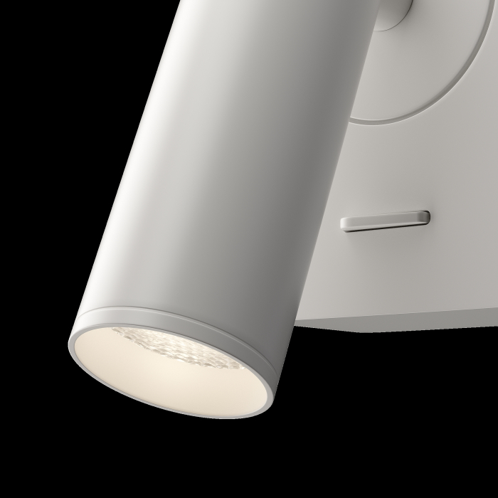 Aplica LED Mirax C039WL-L3W3K, 3W, 150lm, lumina calda, IP20, alba, Maytoni [4]