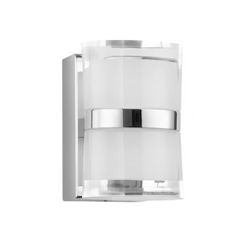 Aplica LED perete baie Agusti, 1/2 surse de lumina din acril, baza metal, IP44, 9122311 - Novaluce [6]