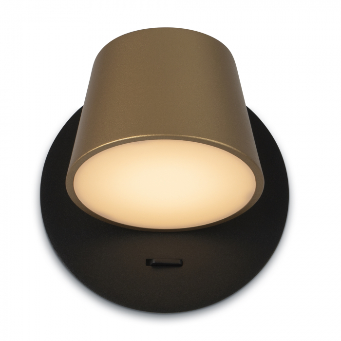Aplica LED Pixel MOD421WL-L6BBS3K, 7W, 350lm, lumina calda, IP20, neagra+arama, Maytoni [2]