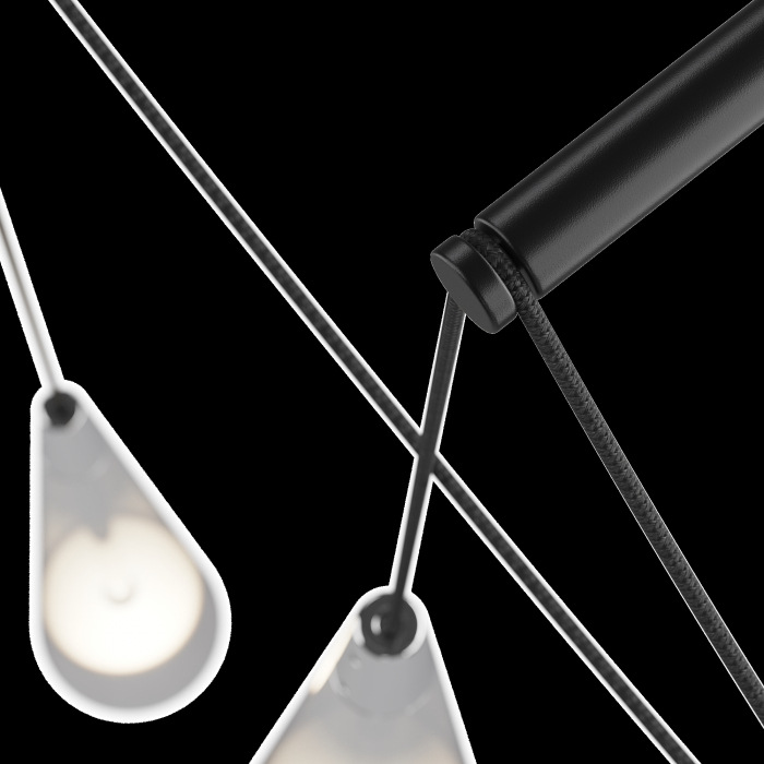 Aplica LED Sintesi P090WL-L24CH3K, 24W, 1200lm, lumina calda, IP20, crom, Maytoni [3]