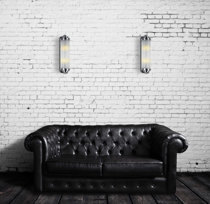 Aplica lux cu baza crom/aurie Essa 10x16x46 cm metal/sticla, W0272 - Maxlight [4]
