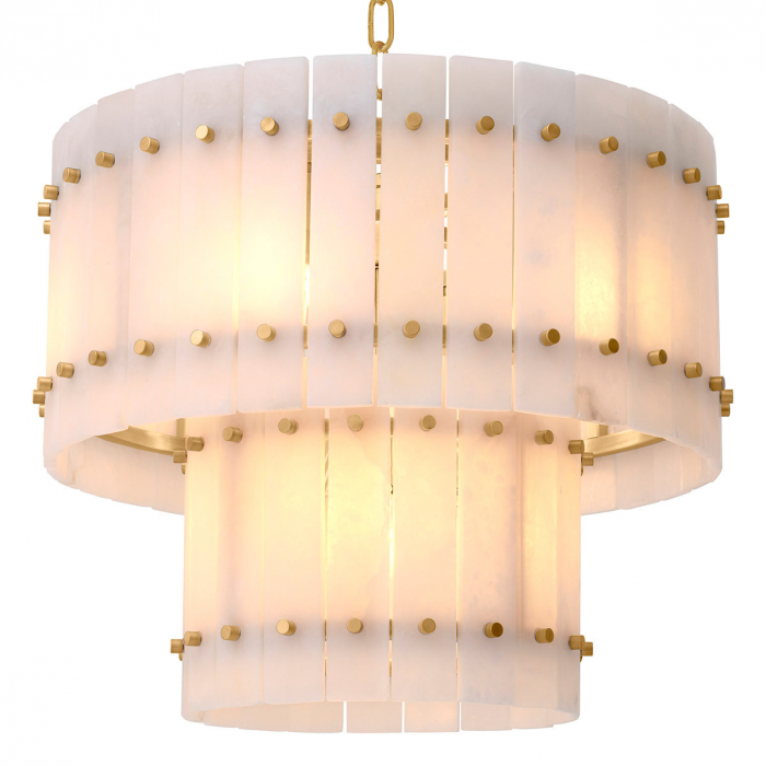   Candelabru Ruby S finisaj din alamă antică cu alabastru 117006 EICHHOLTZ [1]
