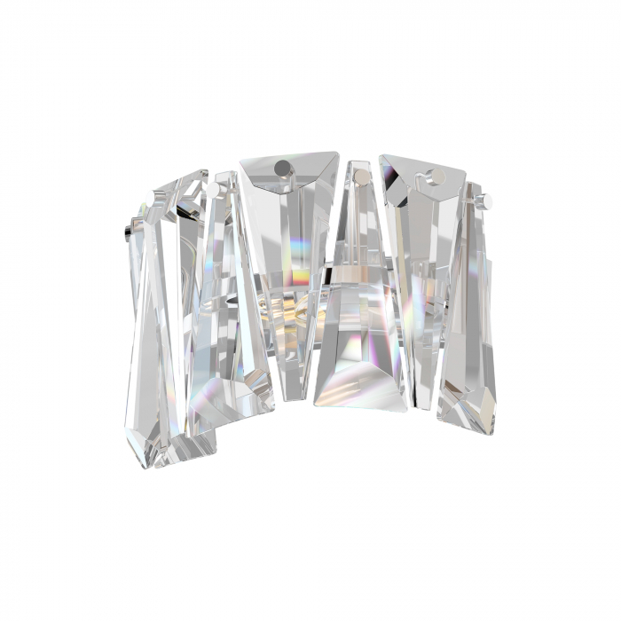 Aplica Puntes MOD043WL-01CH, 1xE14, crom+transparenta, IP20, Maytoni [1]