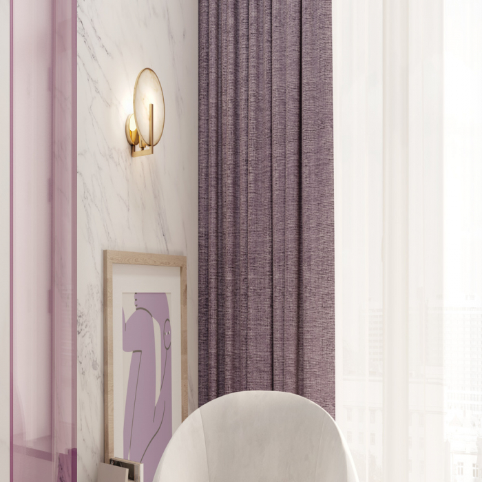 Aplica Marmo MOD099WL-01G2, 1xE14, aurie+alba, IP20, Maytoni [2]