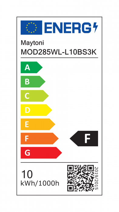 Aplica LED Touch MOD285WL-L10BS3K, 10W, 900lm, lumina calda, IP20, aurie, Maytoni [3]