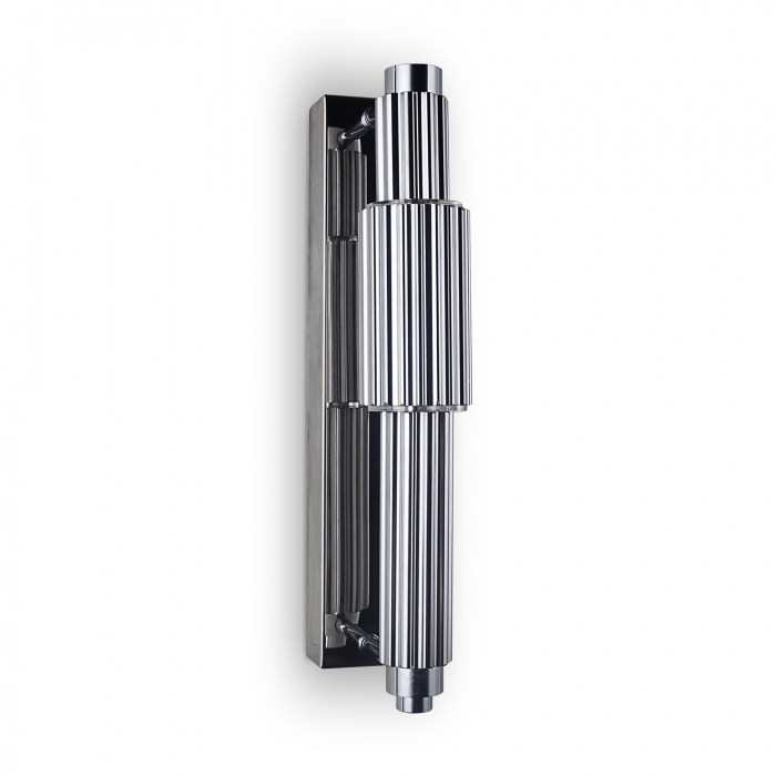 Aplica LED Verticale MOD308WL-L9CH3K, 8W, 800lm, lumina calda, IP20, crom+transparenta, Maytoni [1]
