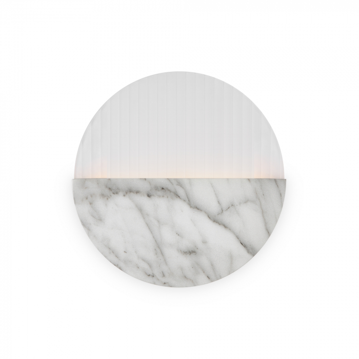 Aplica LED Jupiter MOD320WL-L6MR3K1, 6W, 200lm, lumina calda, IP20, alba+marble, Maytoni [1]