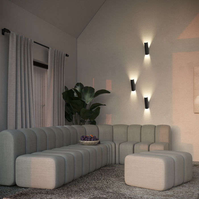Aplica Notta MOD417WL-01B, 2xG9, neagra mata, IP20, Maytoni [2]