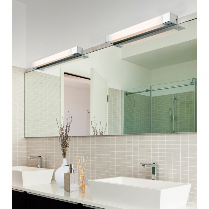 Aplica moderna baie Aimo 93 cm, detalii metal crom, IP44, AZ 1303 - Azzardo [3]
