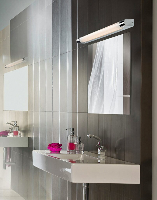 Aplica moderna baie Jerol 63/93 cm, suport metalic crom, IP44, AZ 1305 - Azzardo [3]