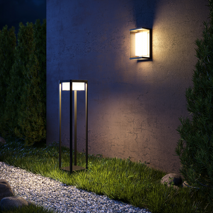 Aplica perete BAKER STREET Negru 3000k O021WL-L10B3K Maytoni Outdoor [2]