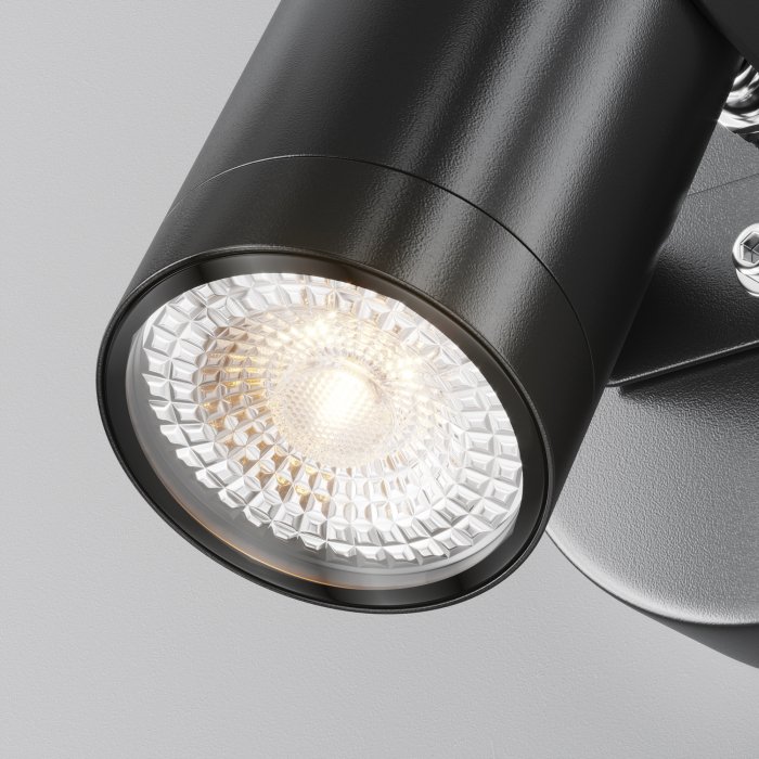 Aplica pentru exterior Scope O025WL-01B, 1xGU10, neagra, IP65, Maytoni [2]