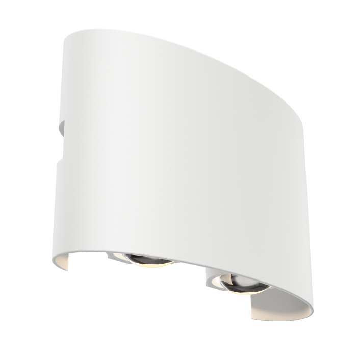 Aplica pentru exterior LED Strato O417WL-L4W3K, 4W, 400lm, lumina calda, IP54, alba, Maytoni [2]