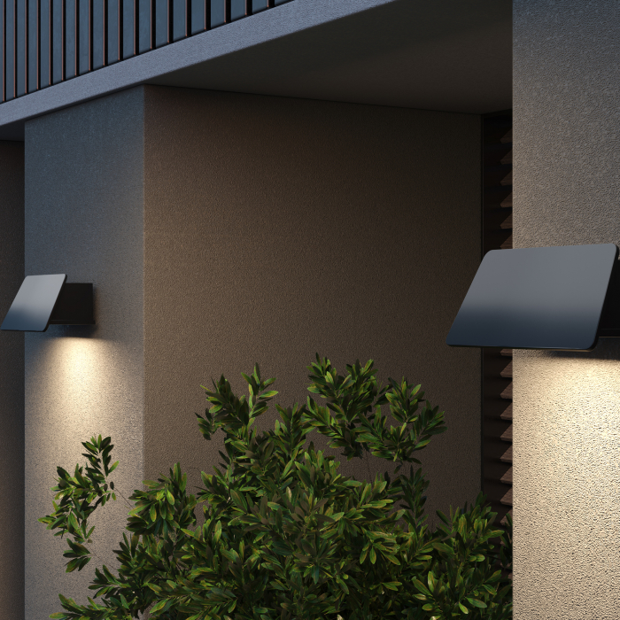 Aplica pentru exterior LED Trupp O429WL-L6GF3K, 6W, 400lm, lumina calda, IP54, grafit, Maytoni [2]