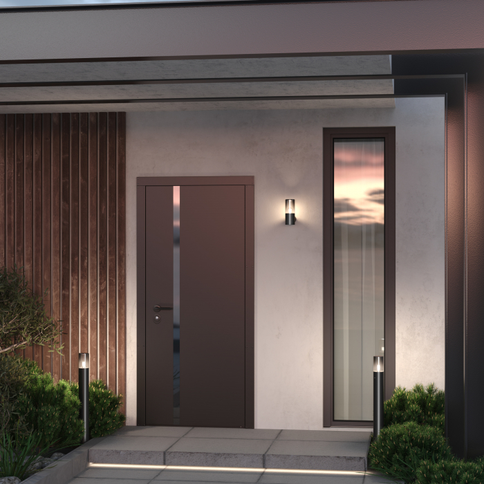 Aplica pentru exterior Amas O432WL-02GF, 2xE27, grafit, IP54, Maytoni [2]