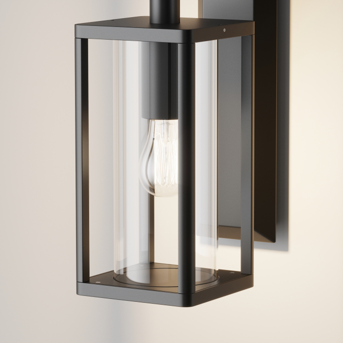 Aplica pentru exterior Cell O452WL-01GF1, 1xE27, grafit, IP54, Maytoni [2]