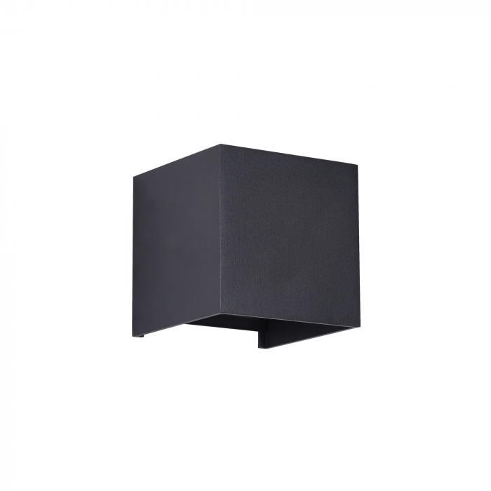 Aplica pentru exterior LED Fulton O572WL-L6B, 6W, 500lm, lumina calda, IP54, neagra, Maytoni [3]