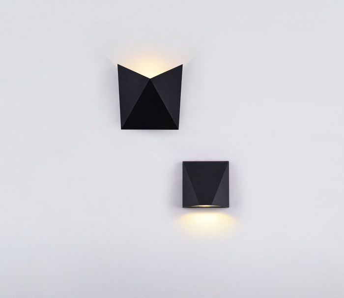 Aplica pentru exterior LED Beekman O577WL-L5B, 5W, 420lm, lumina calda, IP54, neagra, Maytoni [2]
