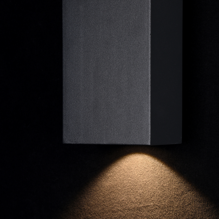 Aplica pentru exterior LED Times square O581WL-L6B, 6W, 480lm, lumina calda, IP54, neagra, Maytoni [6]