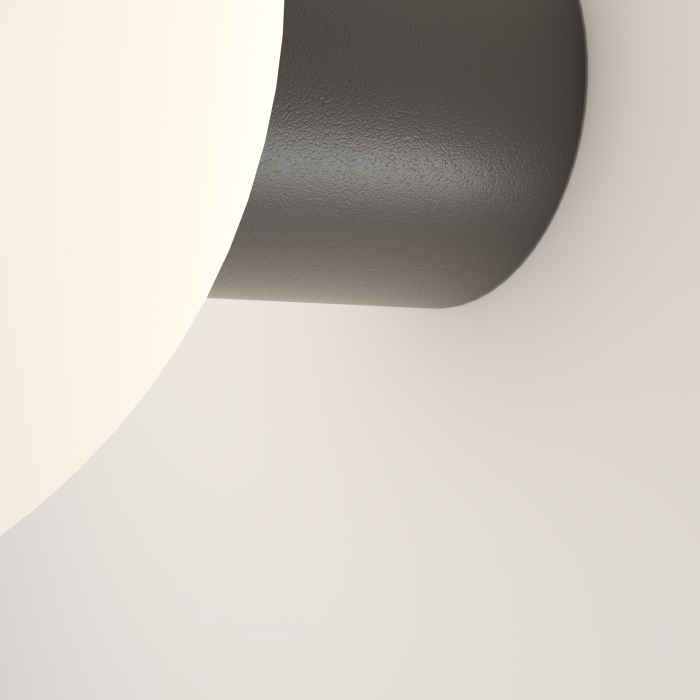 Aplica pentru exterior Bold O598WL-01B1, 1xE27, neagra+alba, IP54, Maytoni [2]