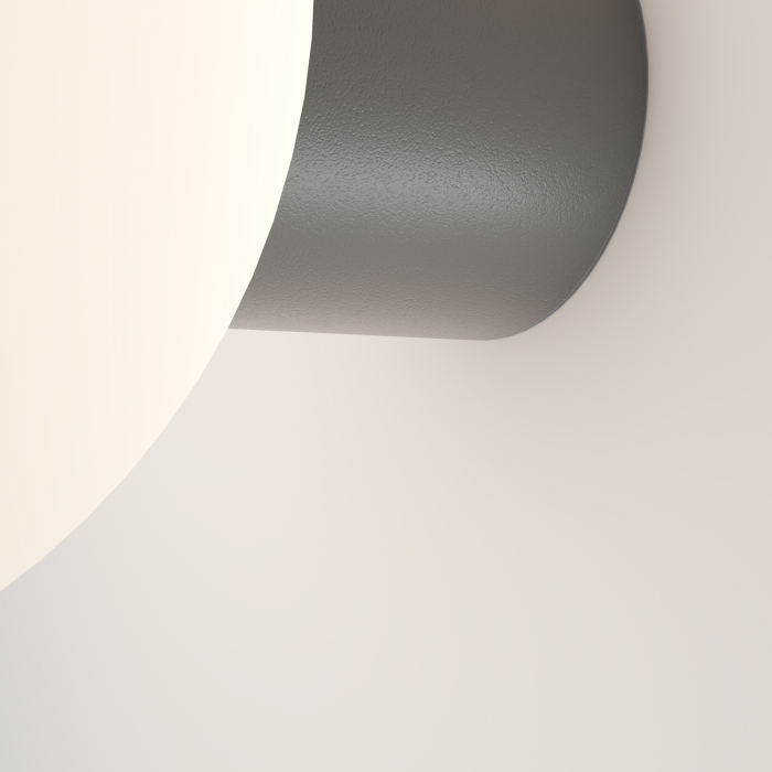 Aplica pentru exterior Bold O598WL-01GR1, 1xE27, gri+alba, IP54, Maytoni [2]