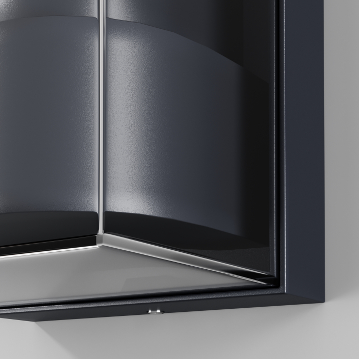 Aplica pentru exterior Conf O450WL-01GF, 1xE27, grafit, IP54, Maytoni [3]
