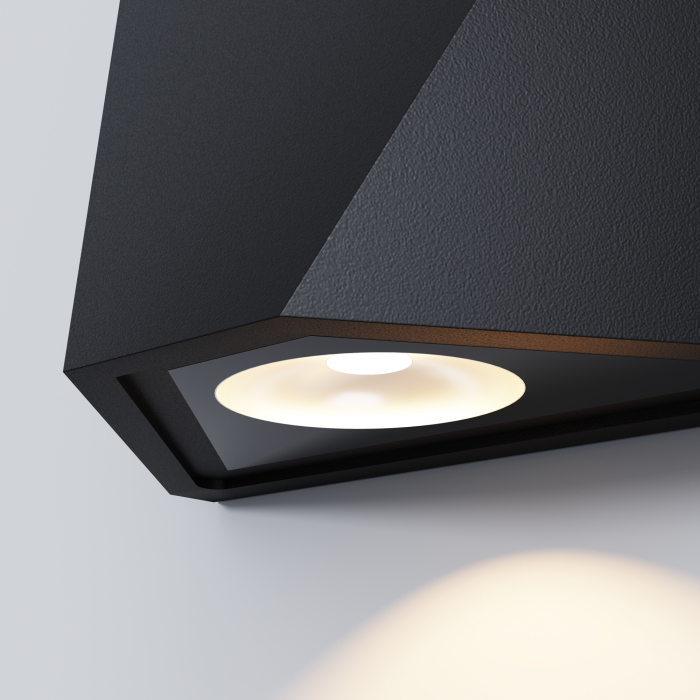 Aplica pentru exterior LED Beekman O577WL-L5B, 5W, 420lm, lumina calda, IP54, neagra, Maytoni [4]