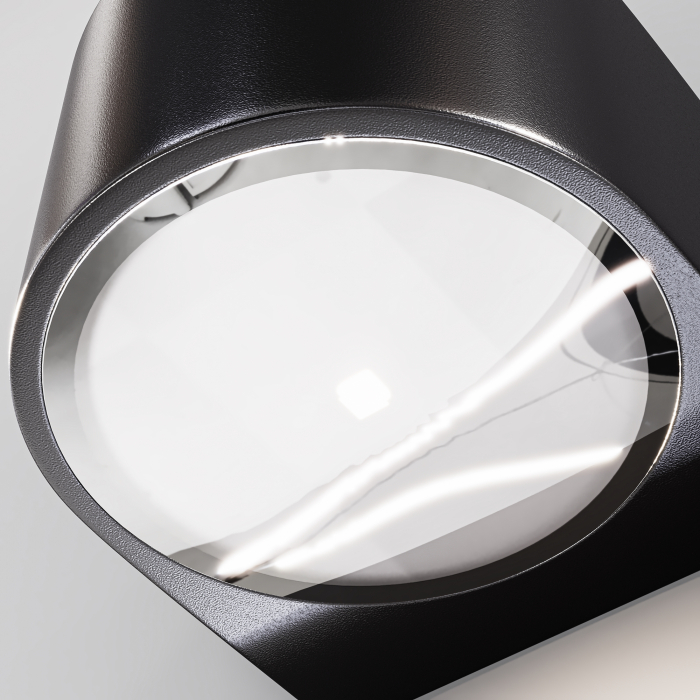 Aplica pentru exterior LED Blow O435WL-L10GF3K, 10W, 900lm, lumina calda, IP54, neagra, Maytoni [3]