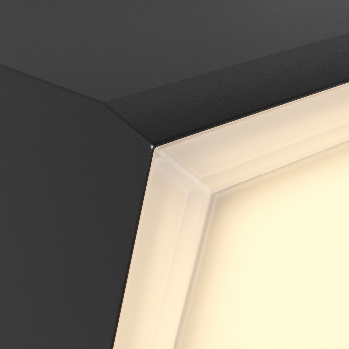 Aplica pentru exterior LED Brick O436WL-L10GF3K1, 10W, 1100lm, lumina calda, IP54, grafit, Maytoni [2]