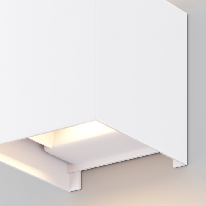 Aplica pentru exterior LED Fulton O572WL-L6W, 6W, 500lm, lumina neutra, IP54, alba, Maytoni [5]