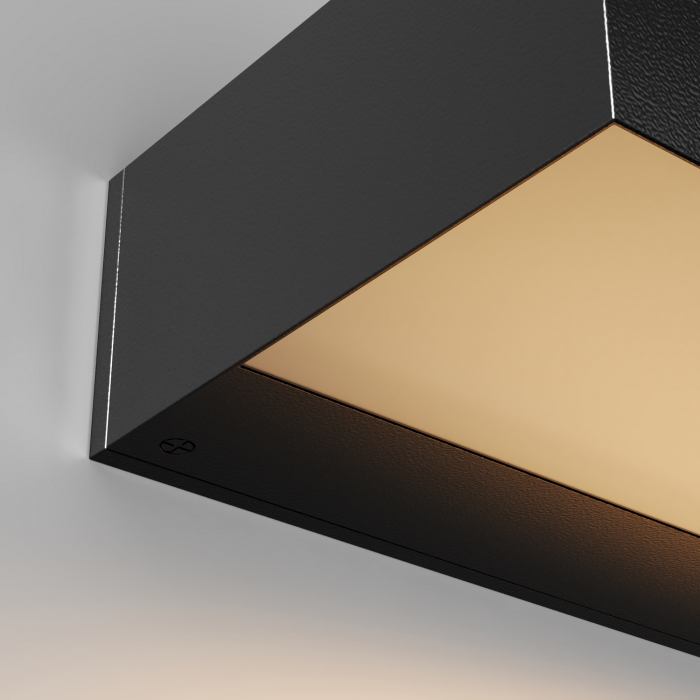 Aplica pentru exterior LED Lot O428WL-L10GF3K, 10W, 350lm, lumina calda, IP54, grafit, Maytoni [3]