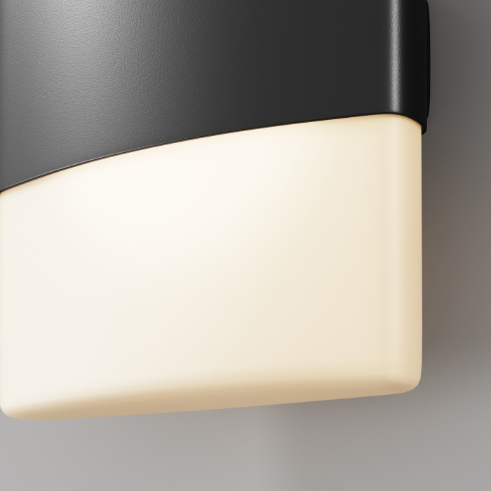 Aplica pentru exterior LED Rom O442WL-L12GF3K, 12W, 900lm, lumina calda, IP54, grafit, Maytoni [3]