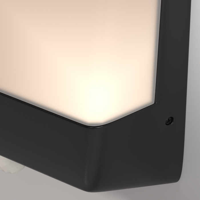 Aplica pentru exterior LED Row O448WL-L9GF3KSR, 11W, 500lm, lumina calda, IP44, grafit, Maytoni [3]