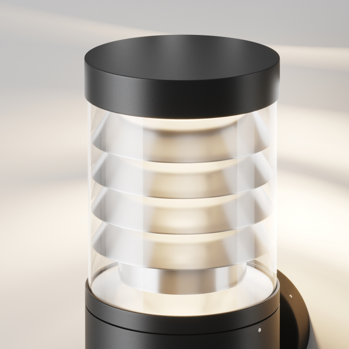 Aplica pentru exterior LED Spir O439WL-L12GF3K, 12W, 350lm, lumina calda, IP54, grafit, Maytoni [2]
