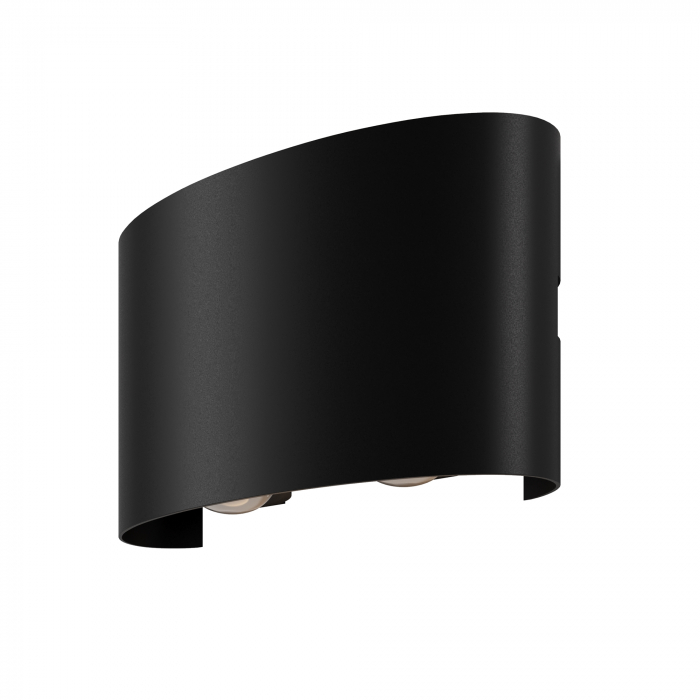 Aplica pentru exterior LED Strato O417WL-L4B3K, 4W, 380lm, lumina calda, IP54, neagra, Maytoni [2]