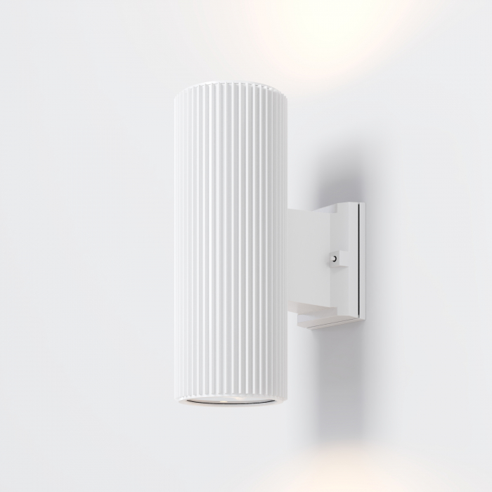 Aplica pentru exterior Rando O419WL-02W, 2xE27, alba, IP54, Maytoni [1]