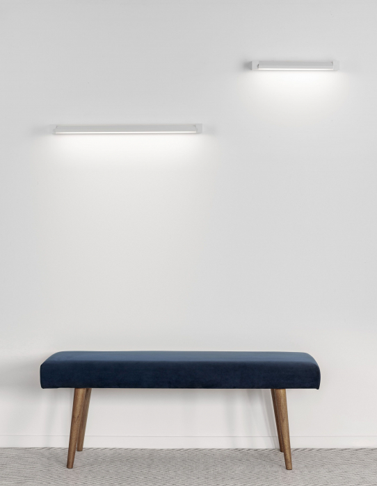Aplica perete alba LED Eliab 40/70 cm, abajur rotativ, 9117312 - Novaluce [7]
