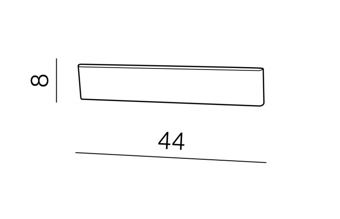 Aplica perete alba lunga cu iluminare LED Peni 28/44/60 cm, design modern, aluminiu, iluminare sus - jos, AZ 1683 - Azzardo [5]