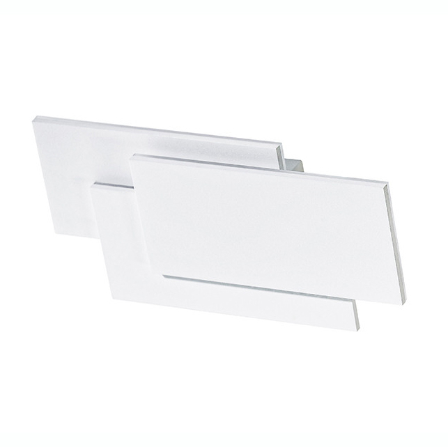 Aplica perete alba/neagra LED Bilia 26x12,5 cm, dreptunghiuni suprapuse, design minimalist, AZ 2198 - Azzardo [4]