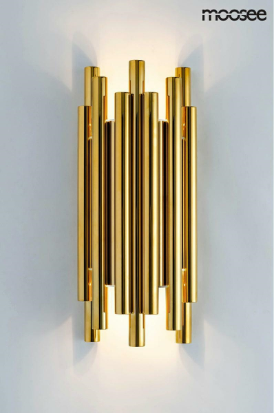 Aplica perete aurie design lux Organic 19x43 cm, iluminare LED, MSE010400198 - King [2]
