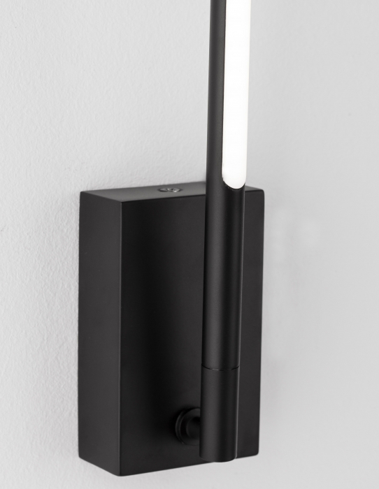 Aplica perete aurie/neagra Rocco 37 cm stil minimalist, iluminare LED, 9180711 - Novaluce [15]
